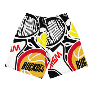 Men's Athletic Sticker Shorts